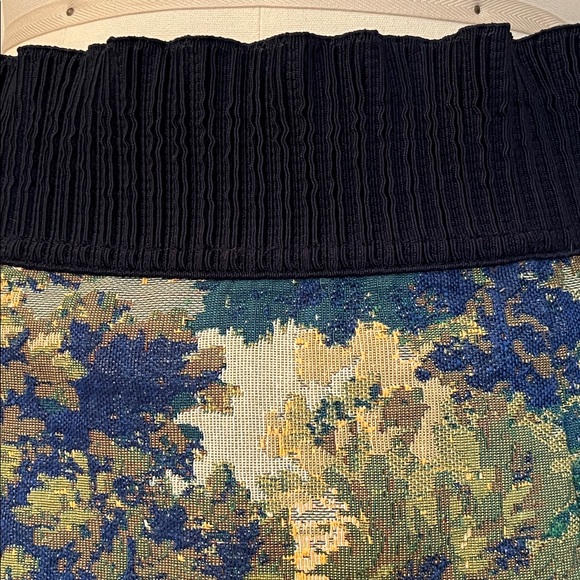 Maeve for Anthropologie Scenic Tapestry Skirt with Pom Poms.  Size 4.  EUC. - Picture 3 of 12